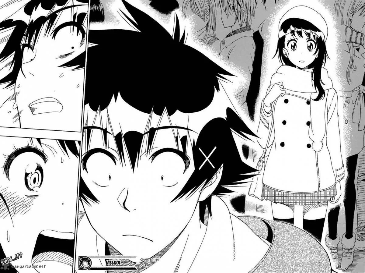 Nisekoi Chapter 167 page 20