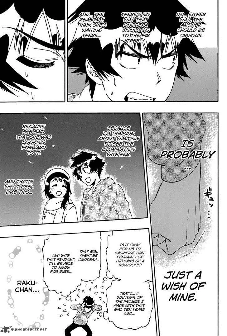 Nisekoi Chapter 167 page 11