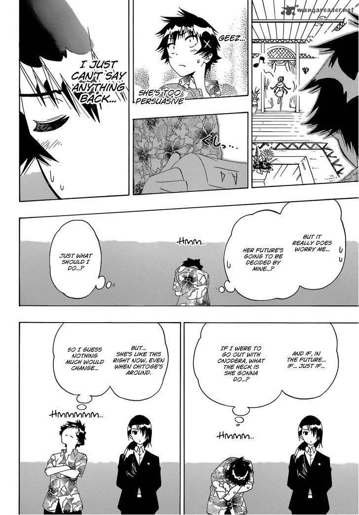 Nisekoi Chapter 169 page 17