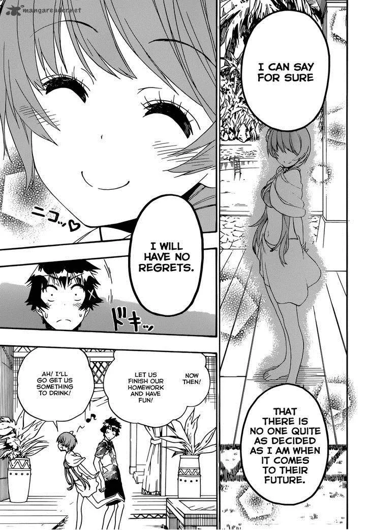 Nisekoi Chapter 169 page 16