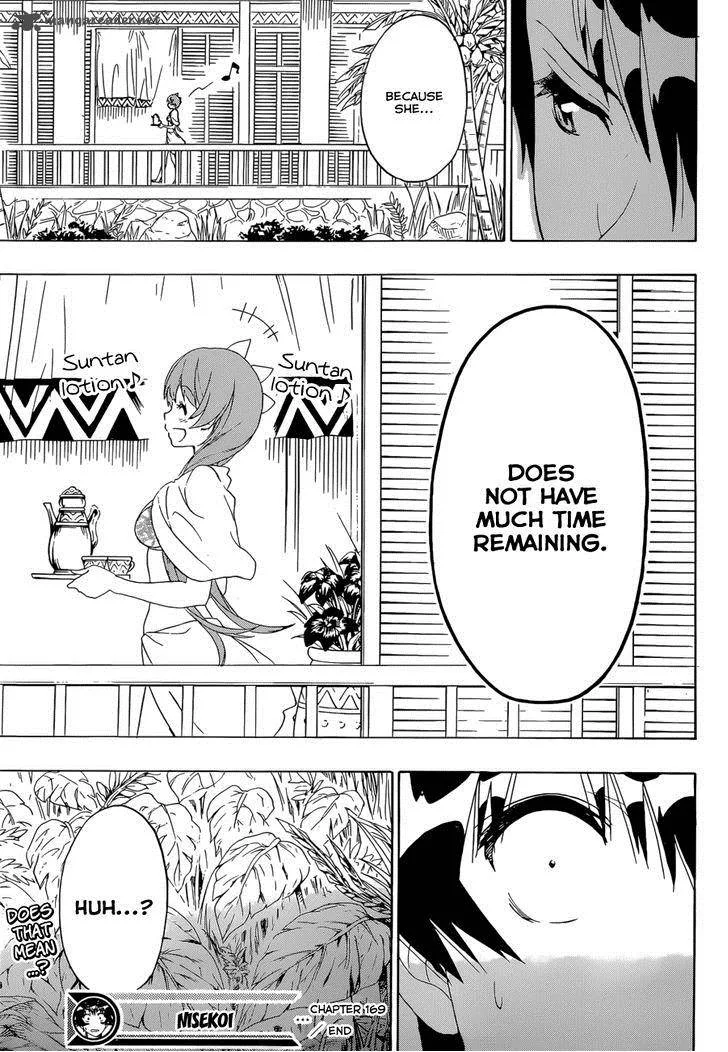 Nisekoi Chapter 169 page 20