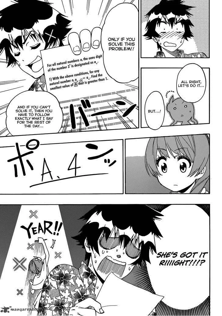 Nisekoi Chapter 169 page 14