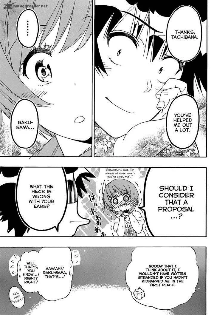 Nisekoi Chapter 170 page 17
