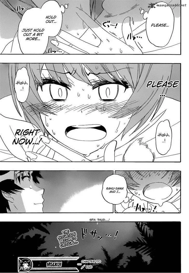 Nisekoi Chapter 170 page 19