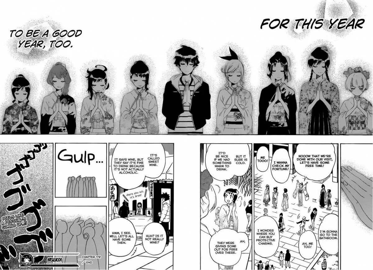 Nisekoi Chapter 172 page 18