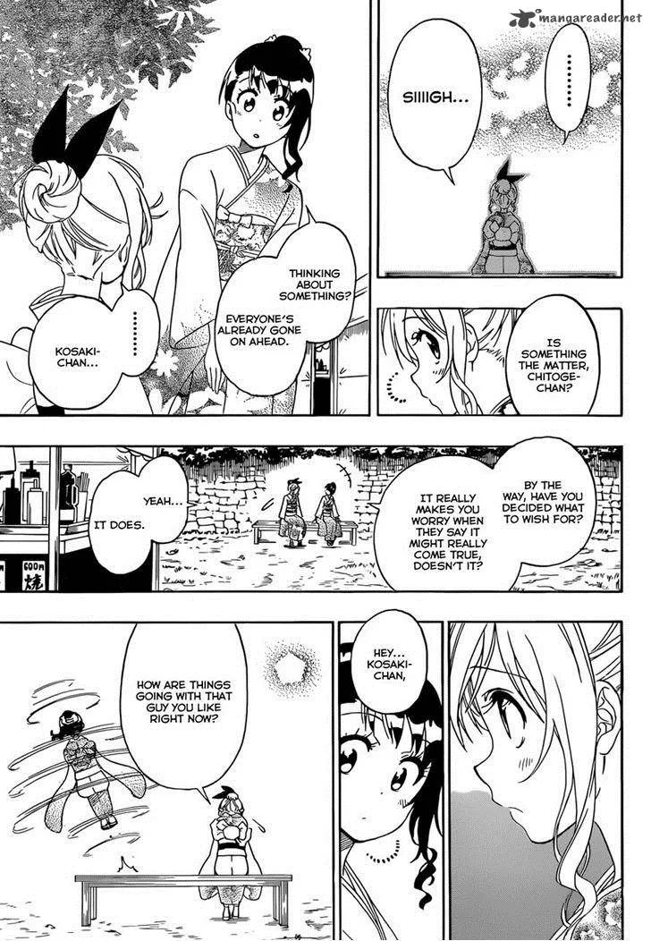 Nisekoi Chapter 172 page 11