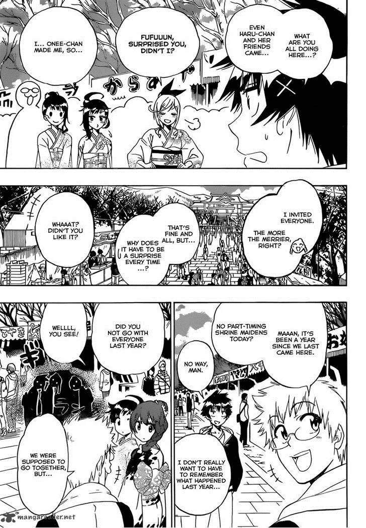 Nisekoi Chapter 172 page 3