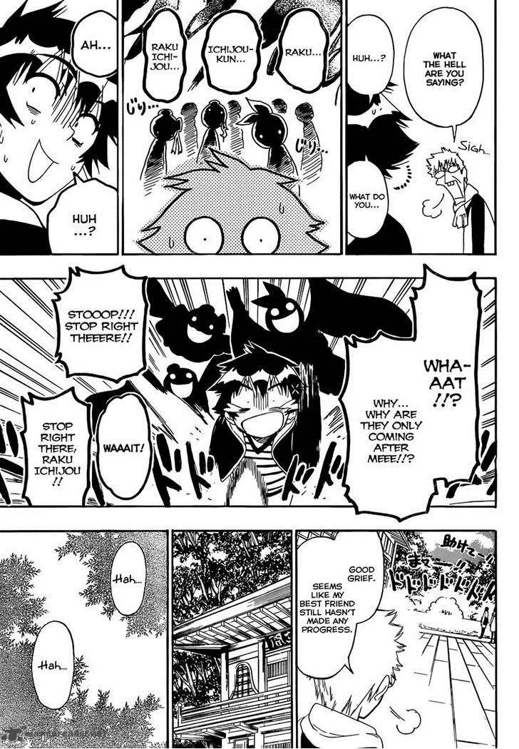 Nisekoi Chapter 173 page 7