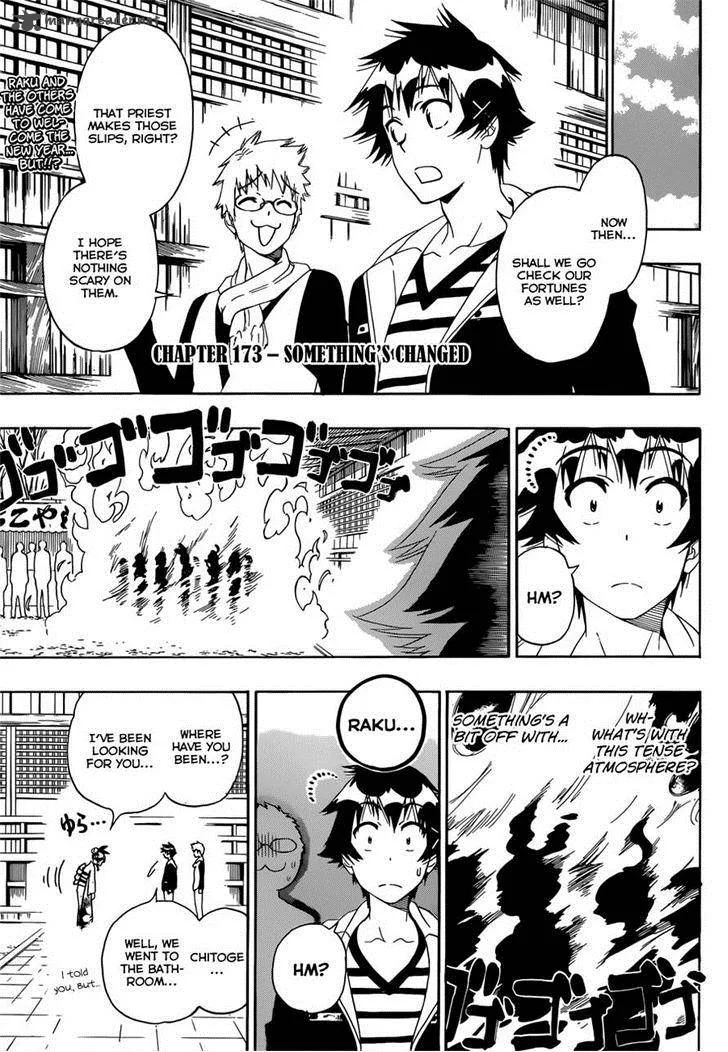 Nisekoi Chapter 173 page 3