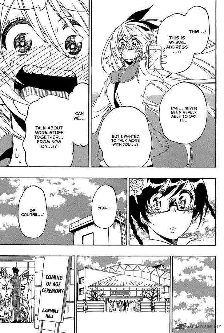 Nisekoi Chapter 179 page 13
