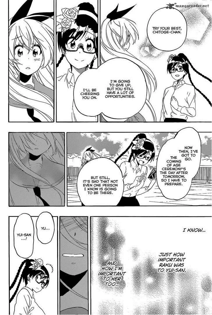Nisekoi Chapter 179 page 12