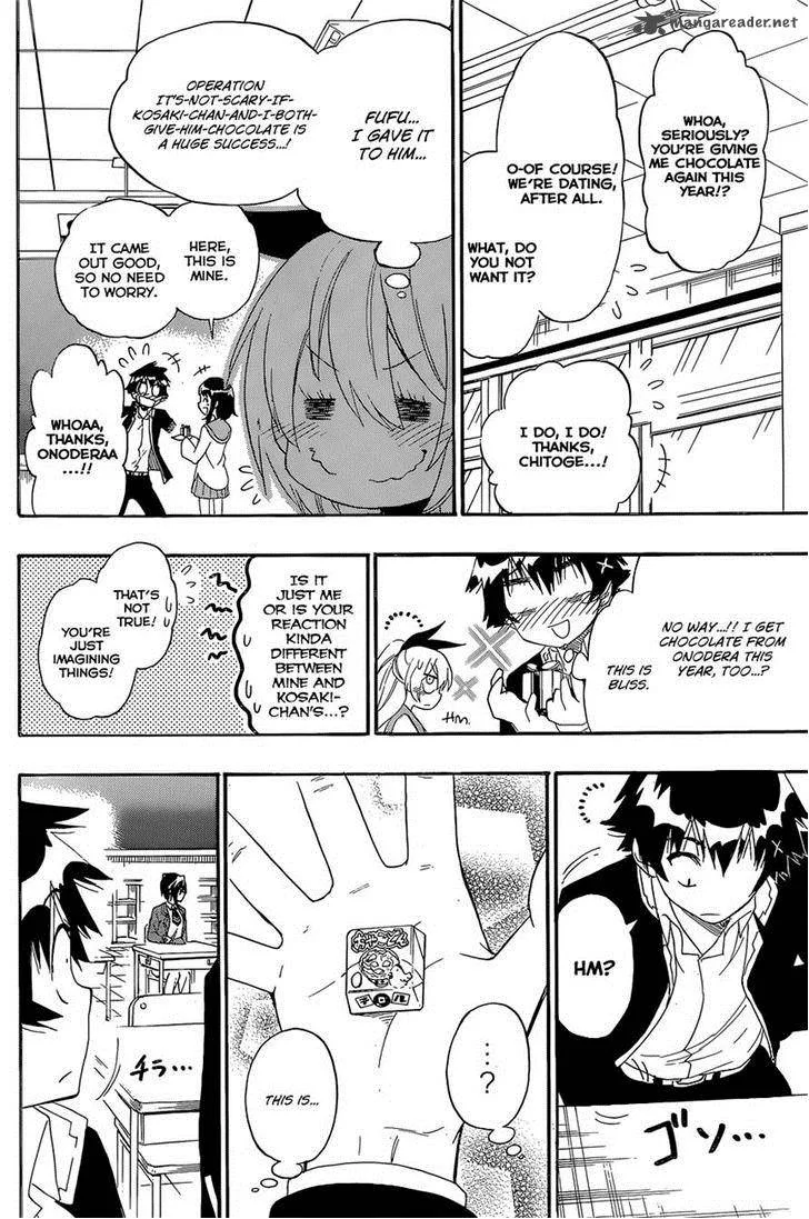 Nisekoi Chapter 180 page 6