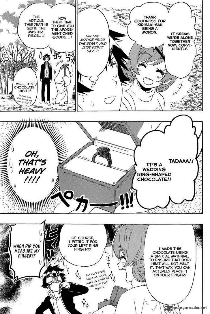 Nisekoi Chapter 180 page 17