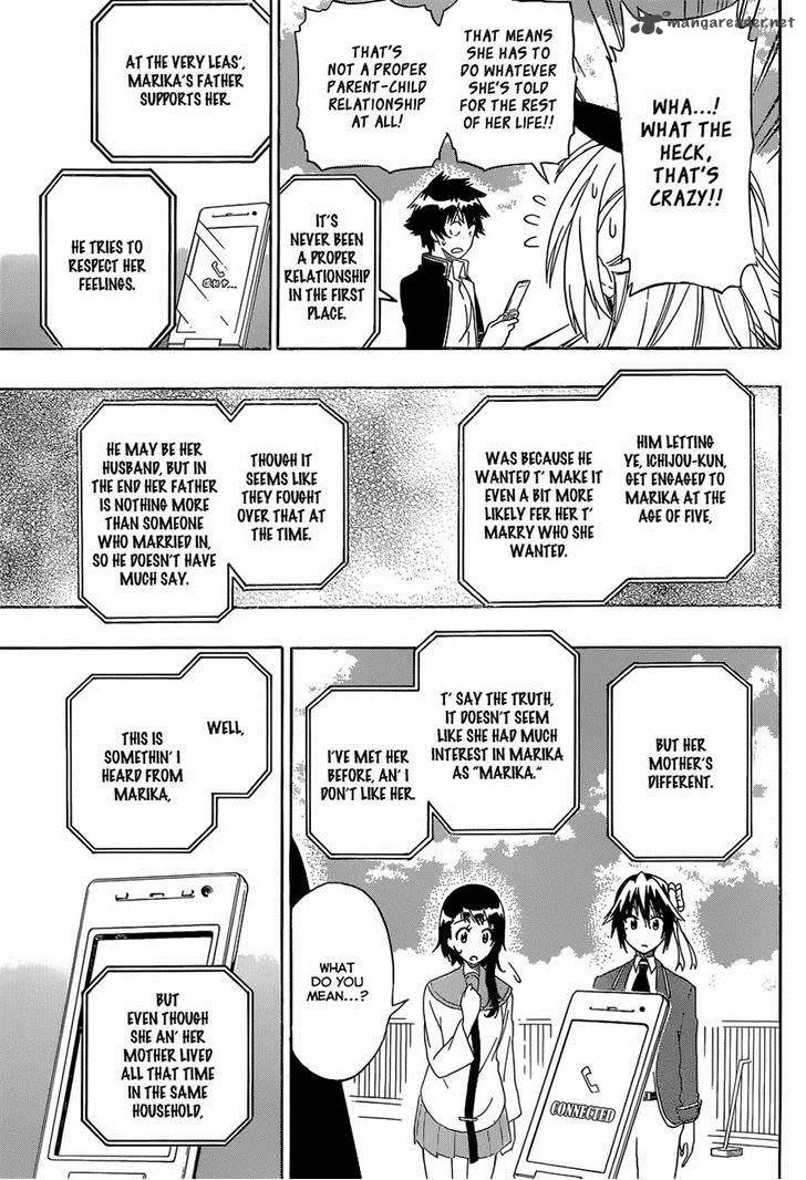 Nisekoi Chapter 182 page 7