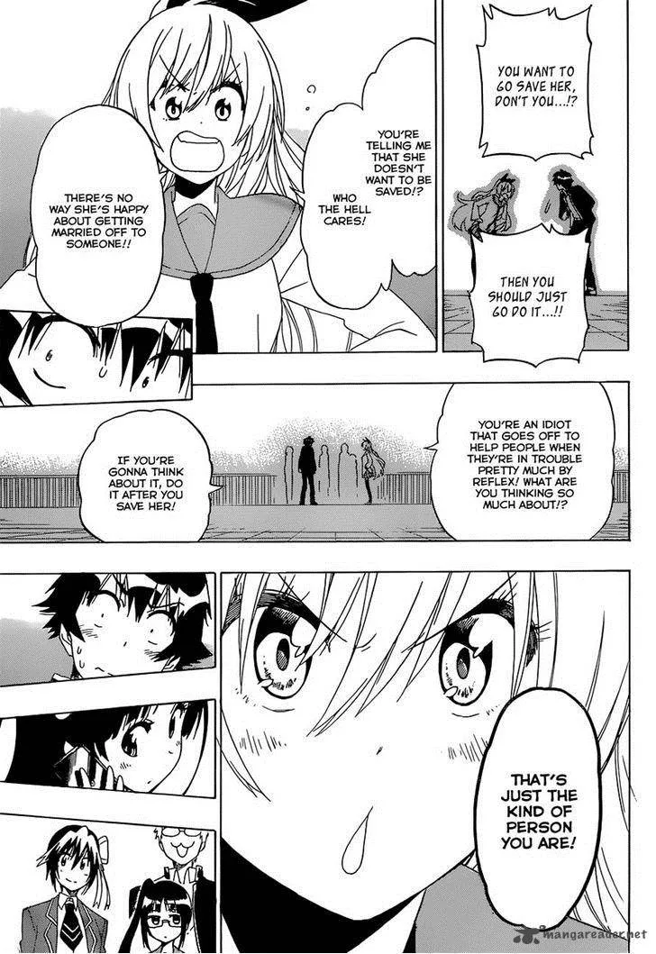 Nisekoi Chapter 182 page 15