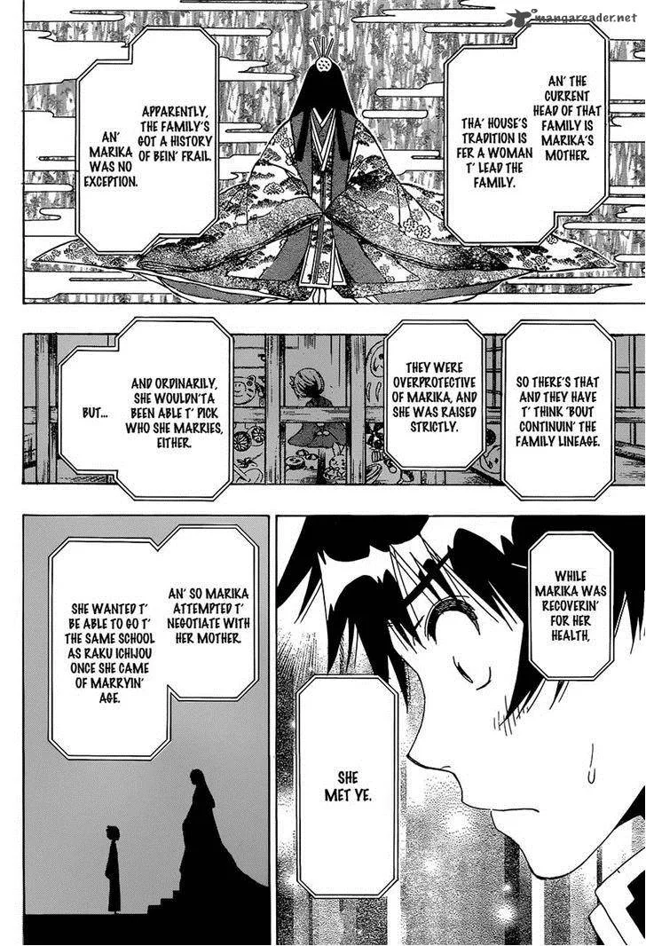 Nisekoi Chapter 182 page 4