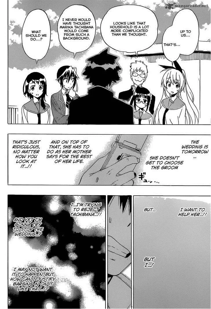 Nisekoi Chapter 182 page 12