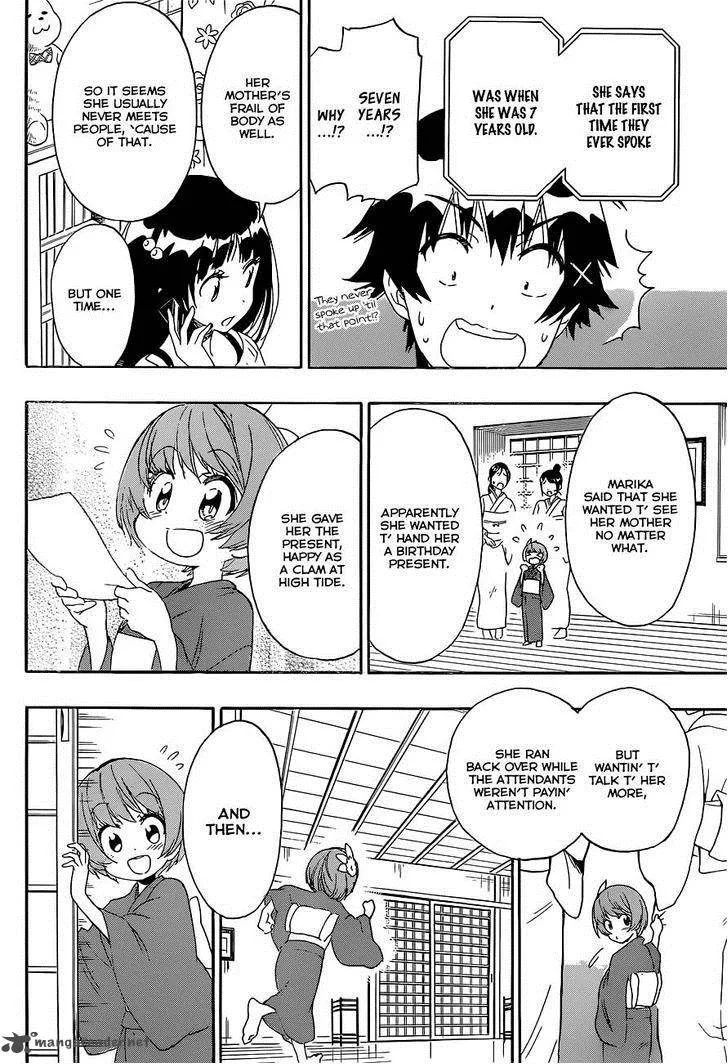 Nisekoi Chapter 182 page 8