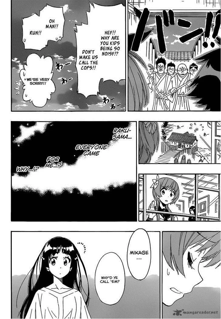 Nisekoi Chapter 184 page 4
