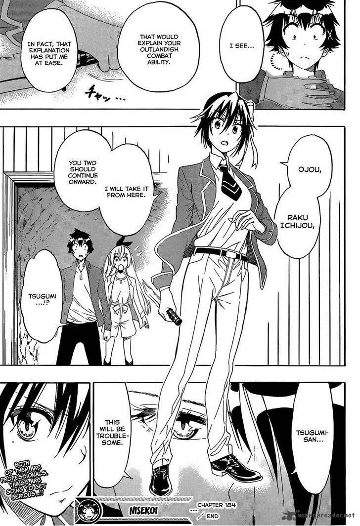 Nisekoi Chapter 184 page 19