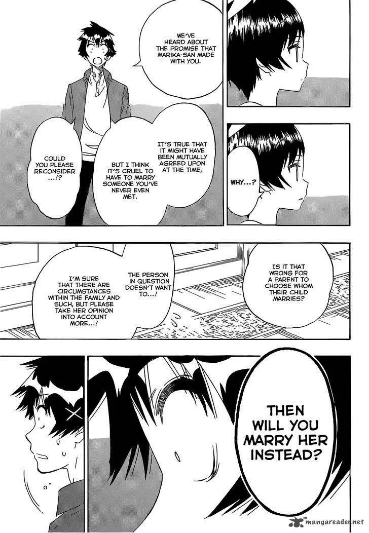 Nisekoi Chapter 186 page 12
