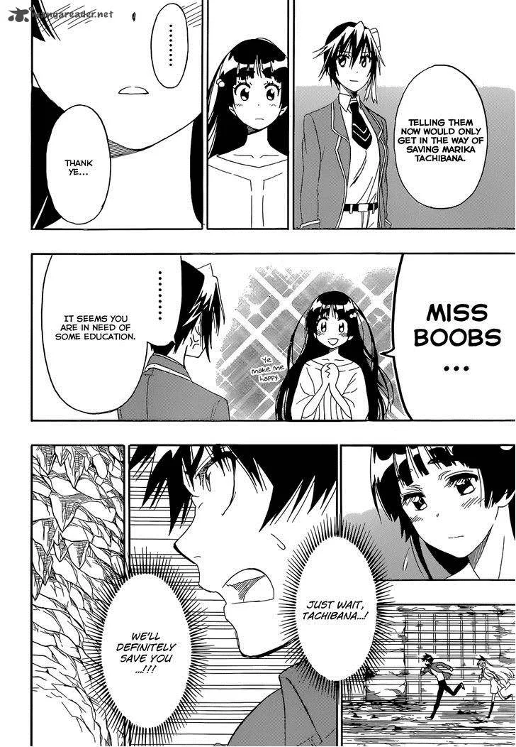 Nisekoi Chapter 188 page 17
