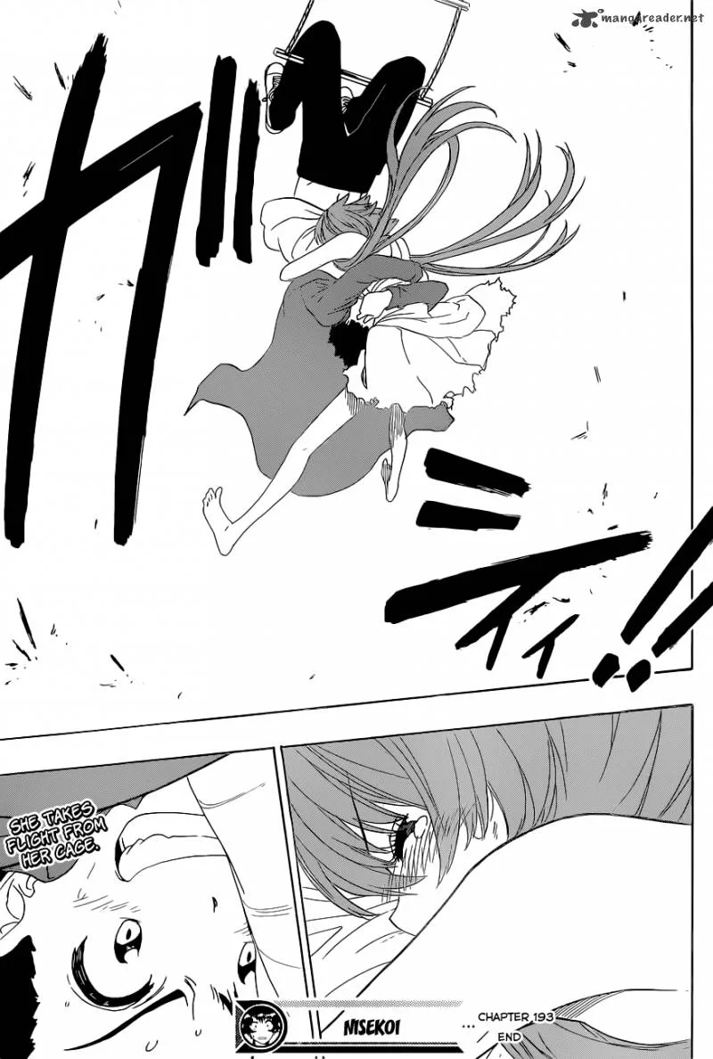 Nisekoi Chapter 193 page 20