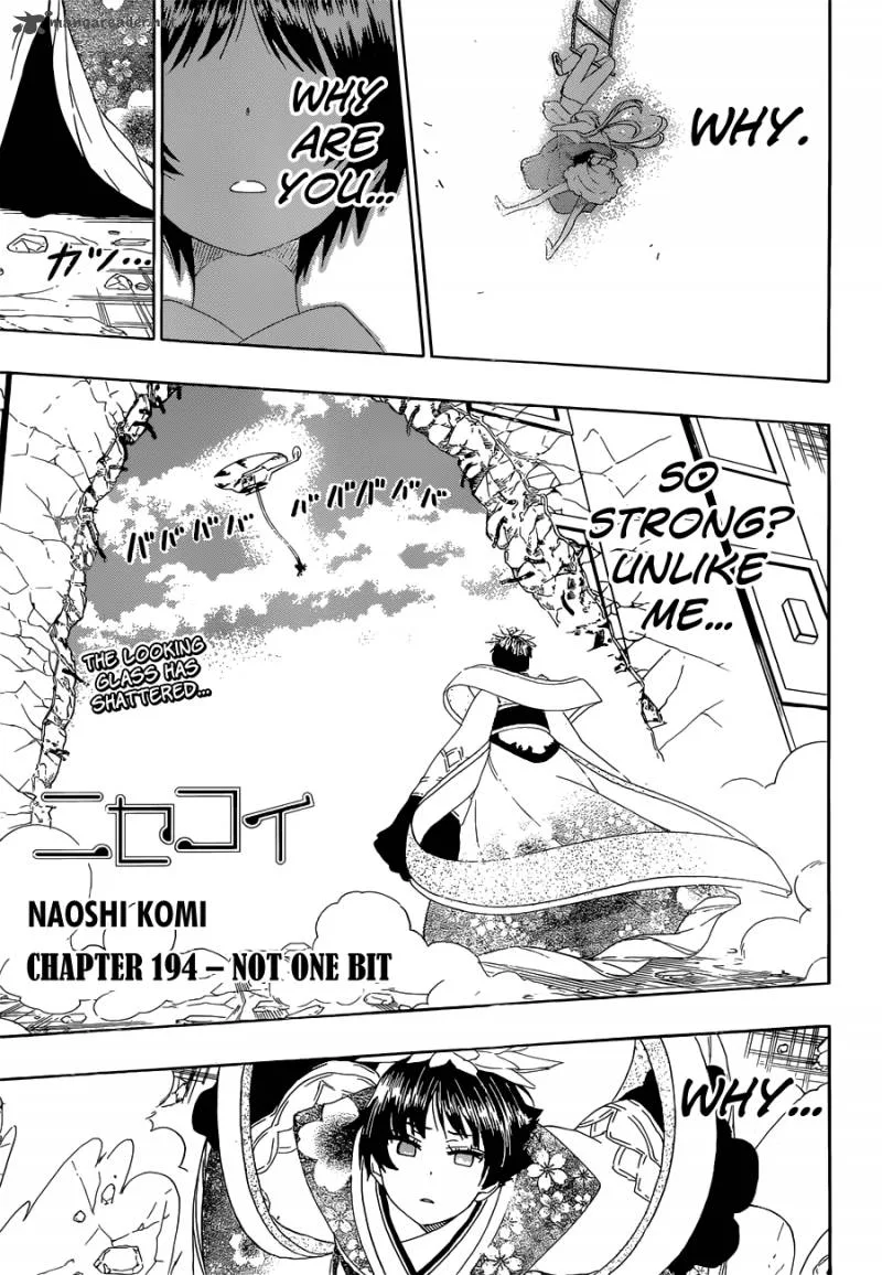 Nisekoi Chapter 194 page 2