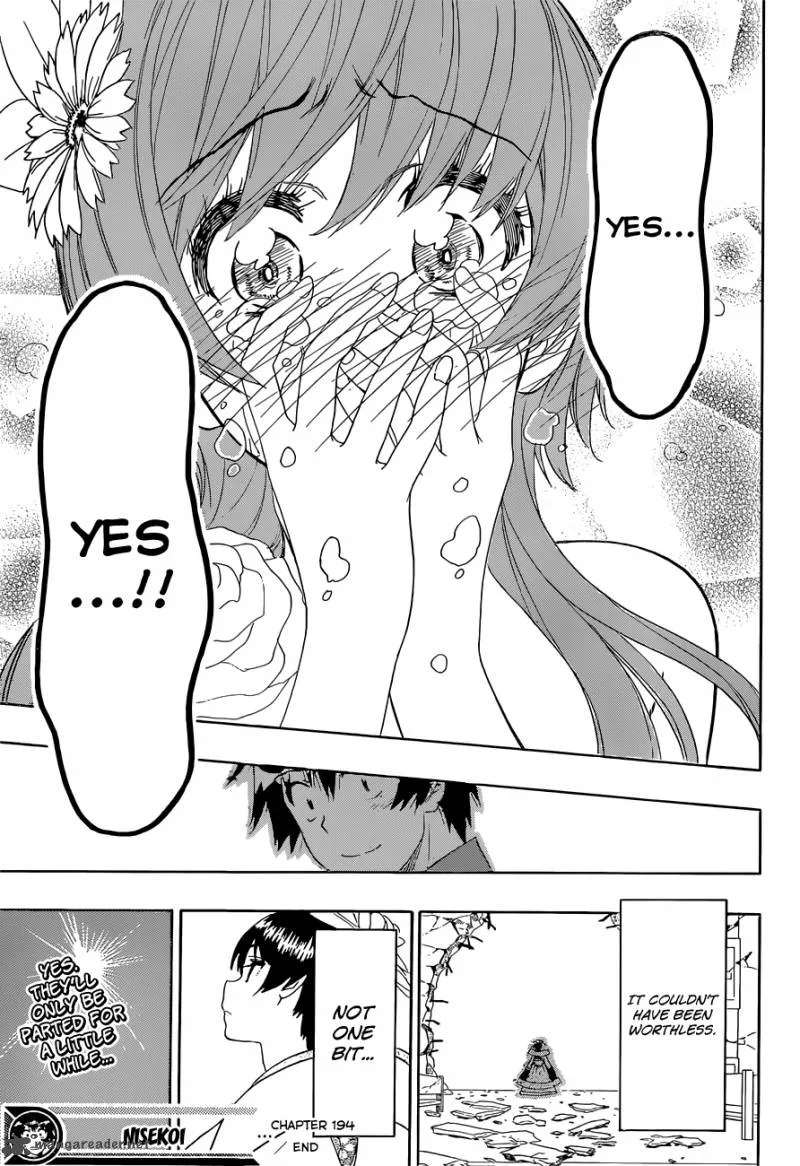Nisekoi Chapter 194 page 20