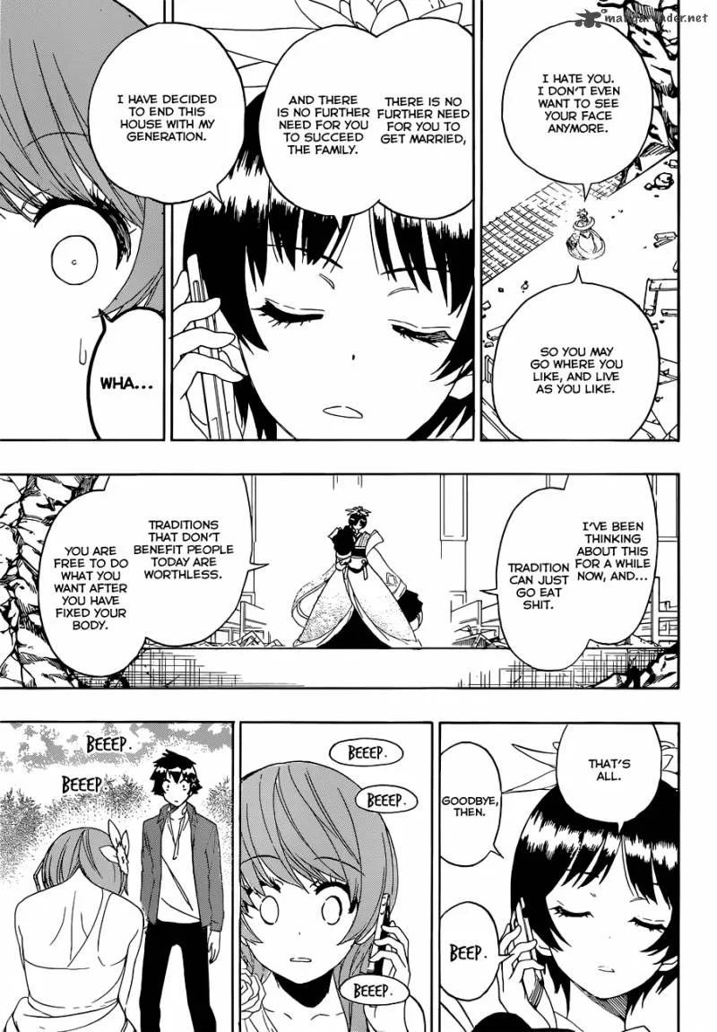Nisekoi Chapter 194 page 18