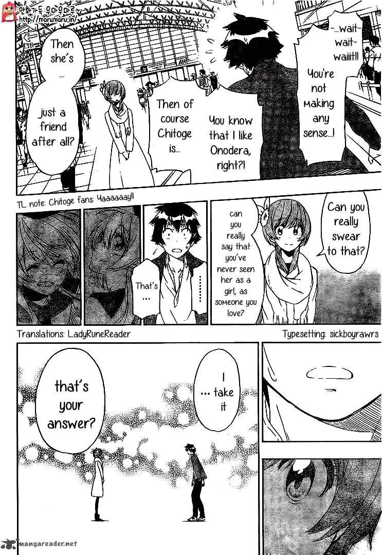 Nisekoi Chapter 195 page 9