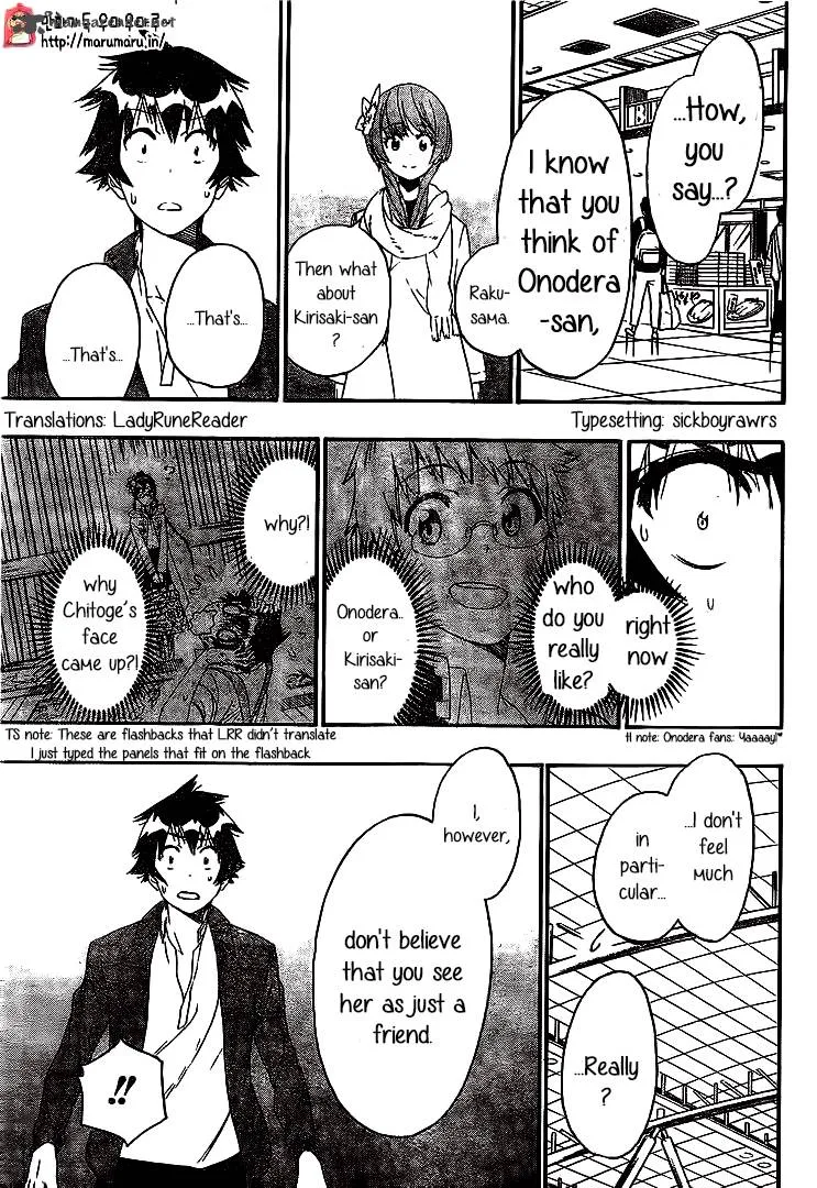 Nisekoi Chapter 195 page 8