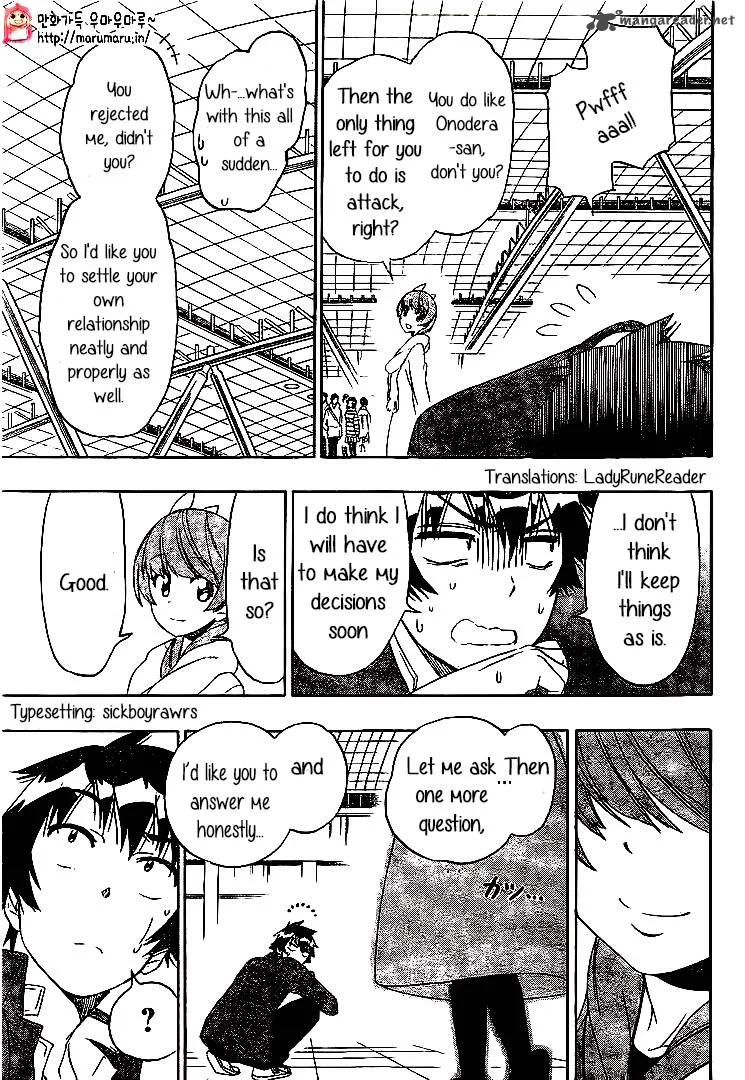 Nisekoi Chapter 195 page 6