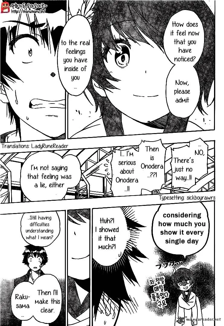 Nisekoi Chapter 195 page 10