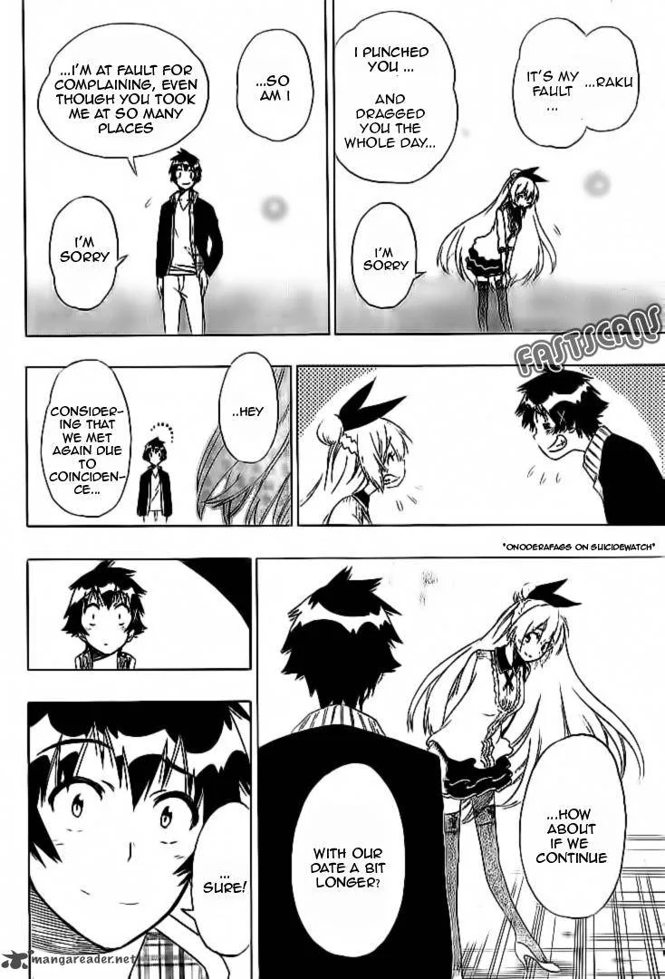 Nisekoi Chapter 198 page 13