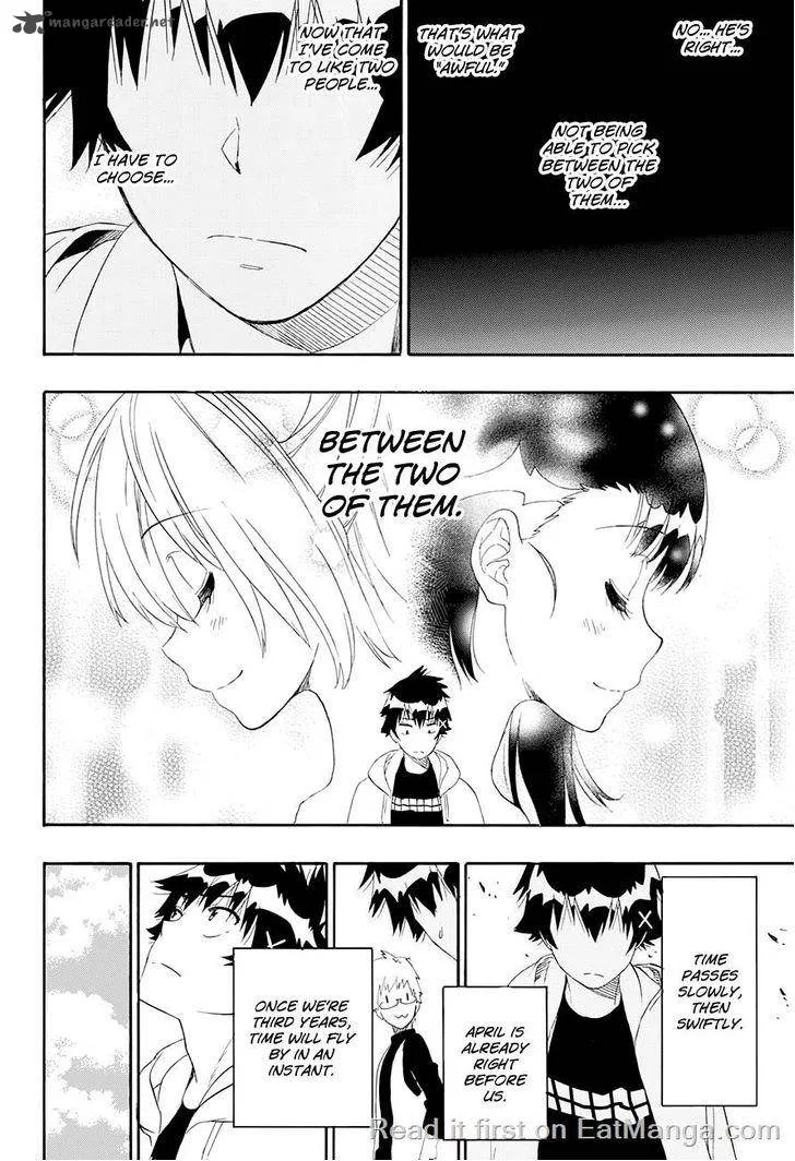 Nisekoi Chapter 200 page 17
