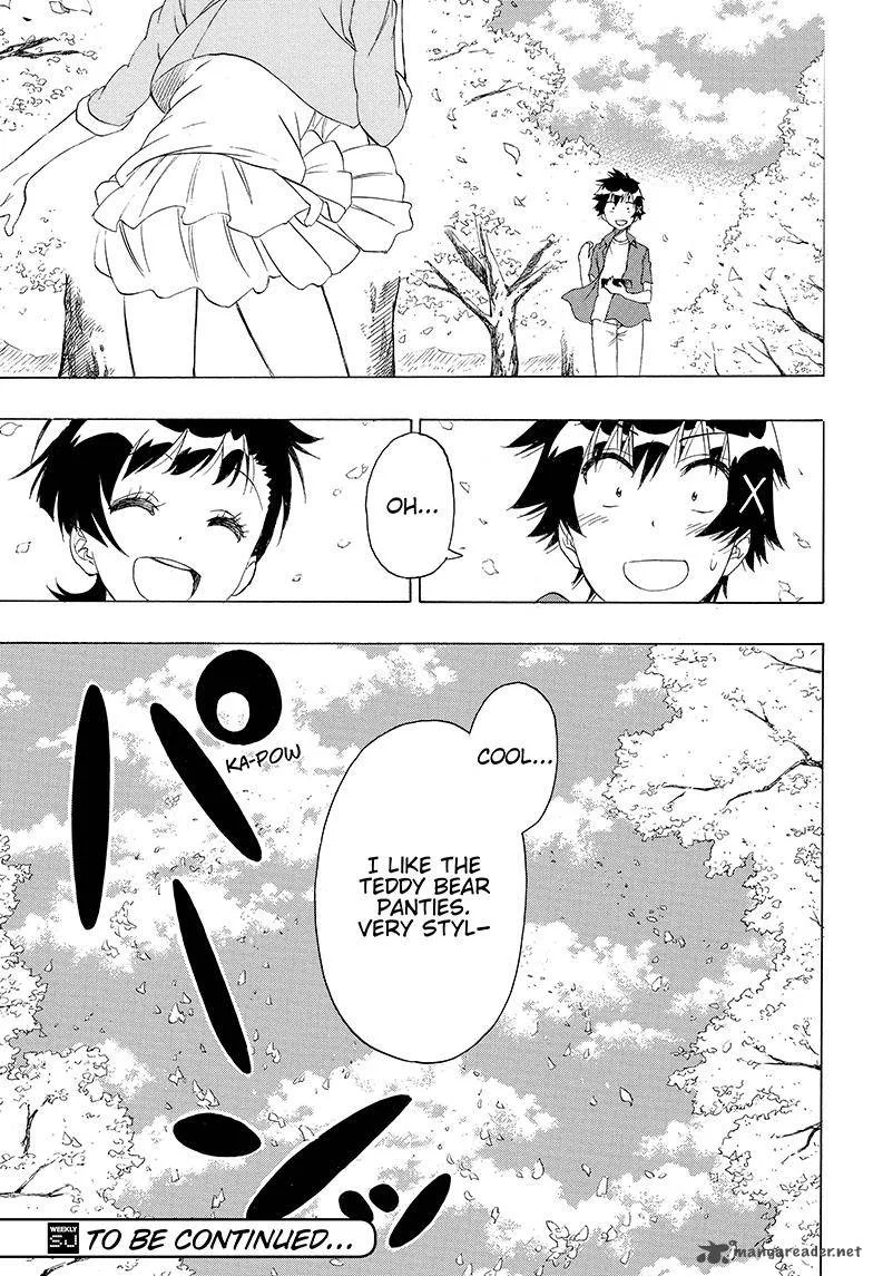 Nisekoi Chapter 203 page 19