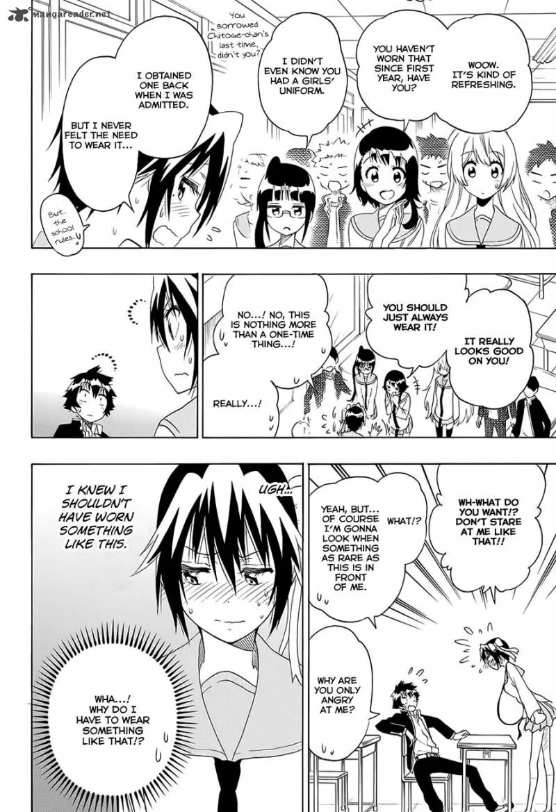 Nisekoi Chapter 205 page 4