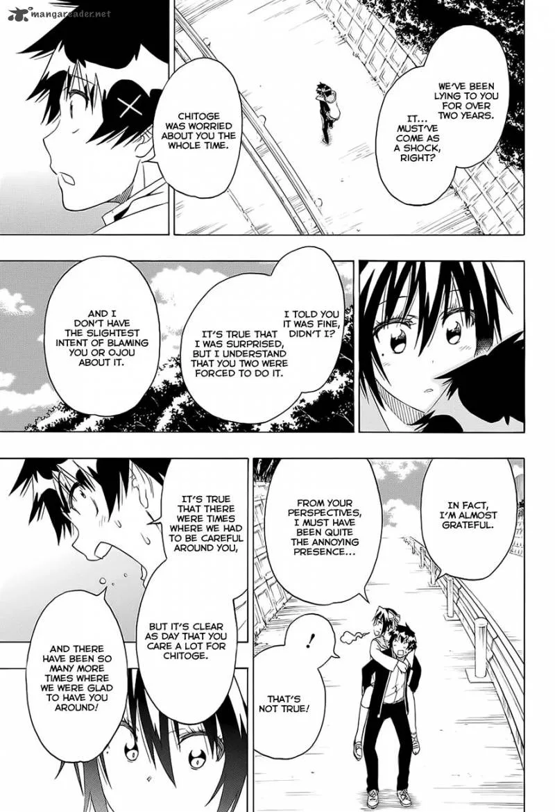 Nisekoi Chapter 205 page 15