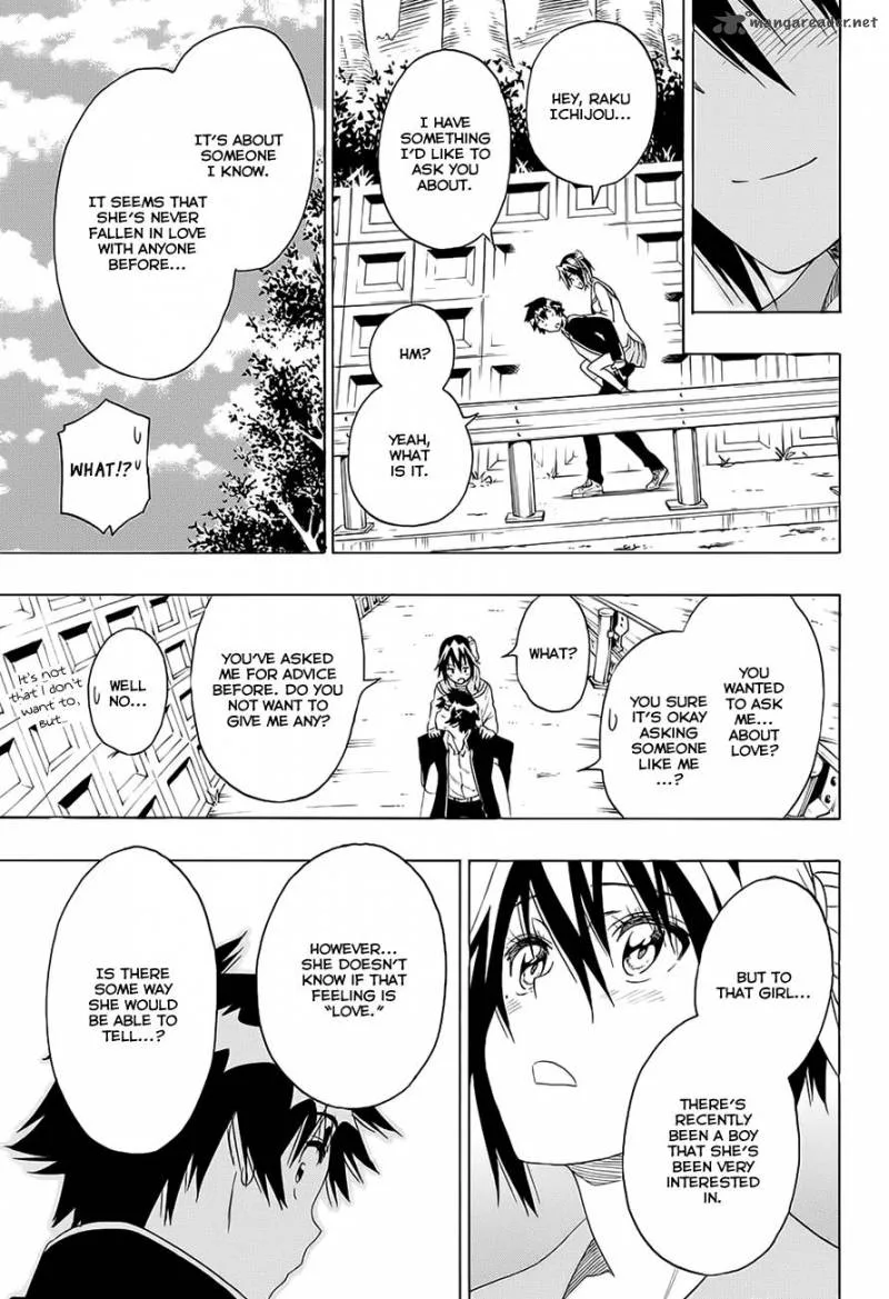 Nisekoi Chapter 205 page 17