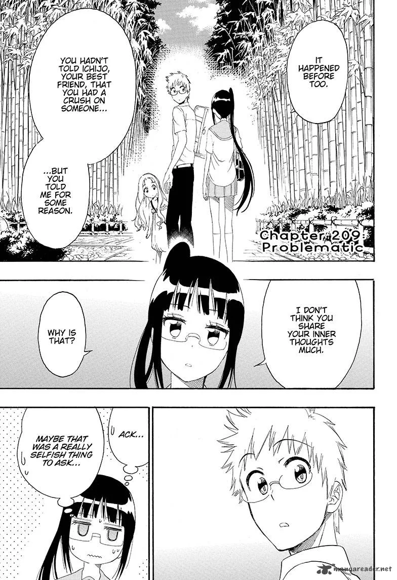 Nisekoi Chapter 209 page 1