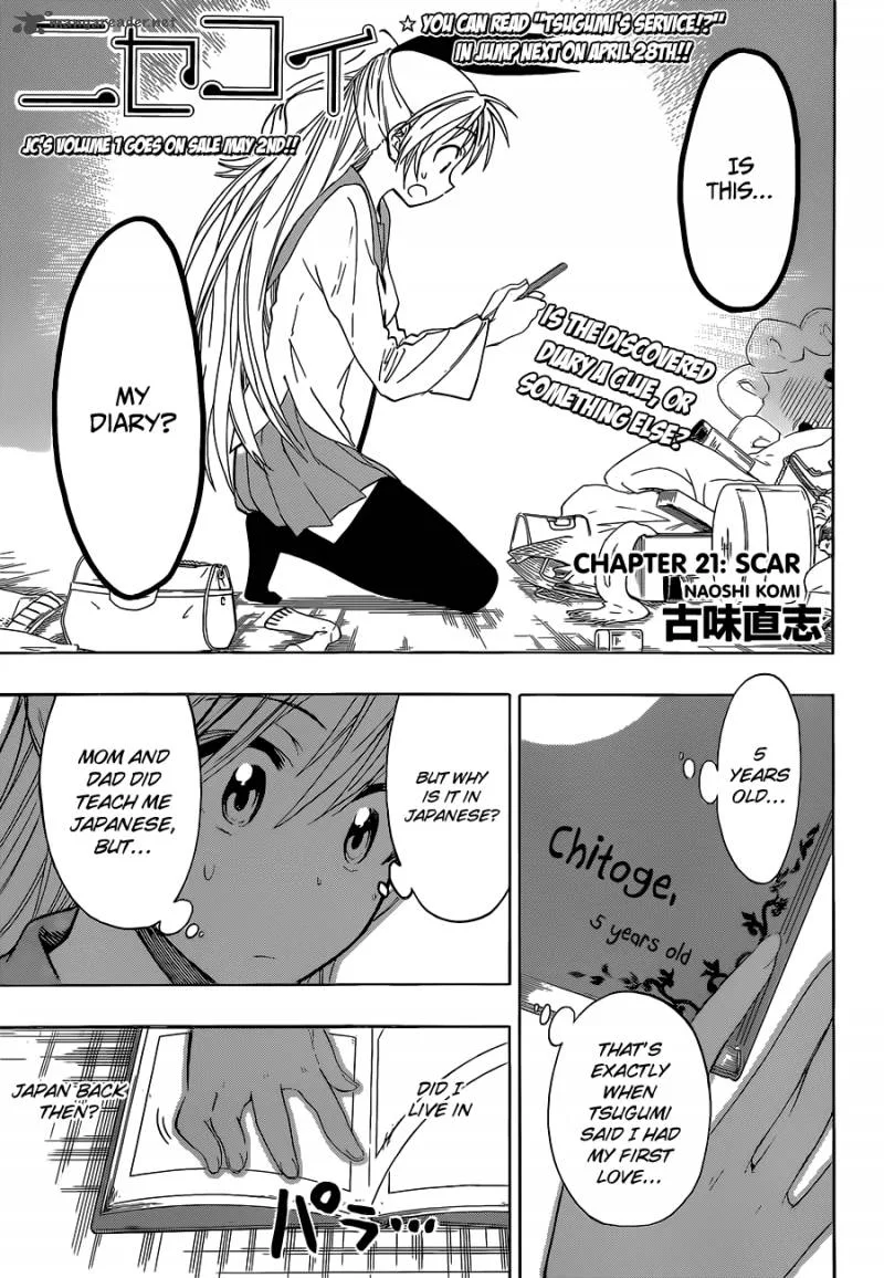 Nisekoi Chapter 21 page 1