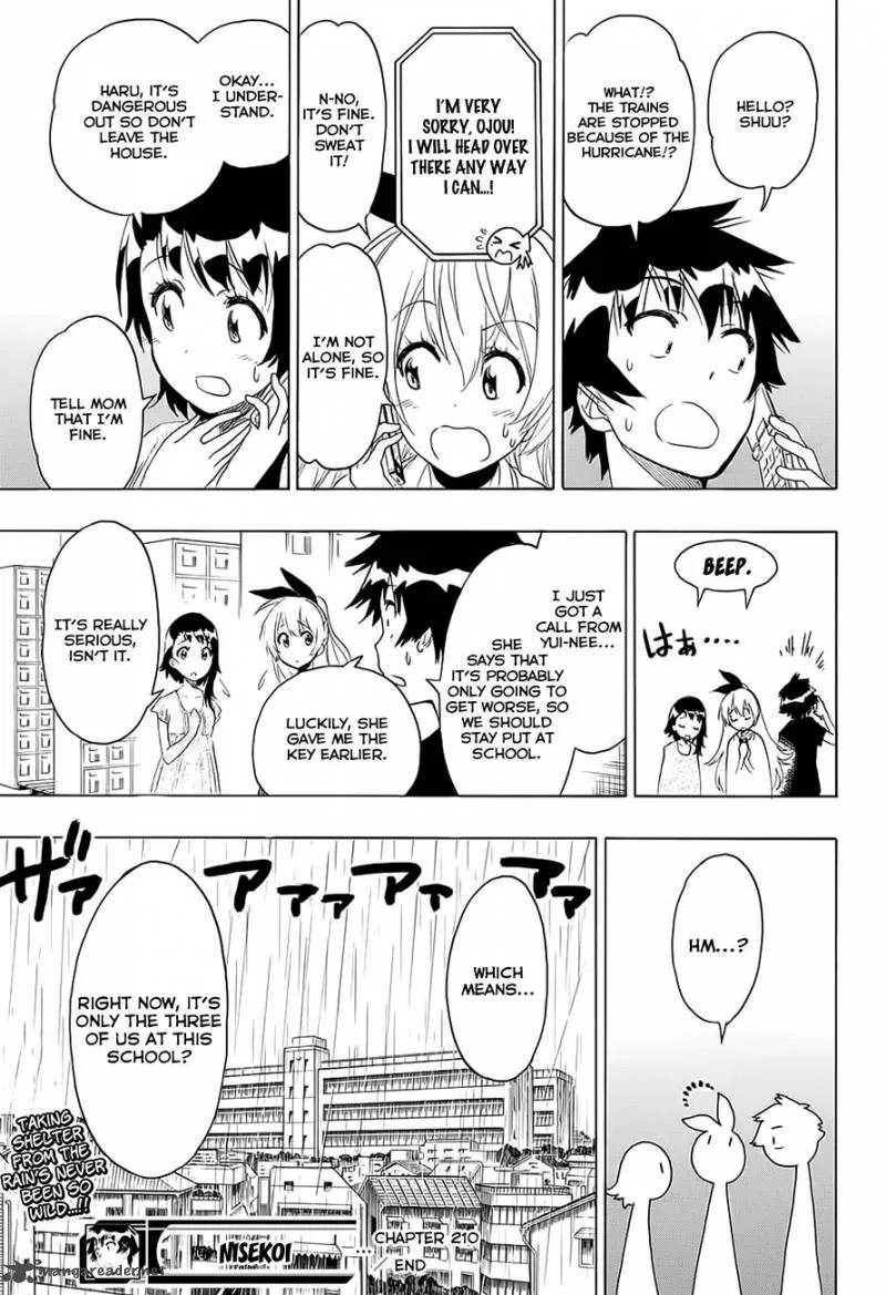 Nisekoi Chapter 210 page 20