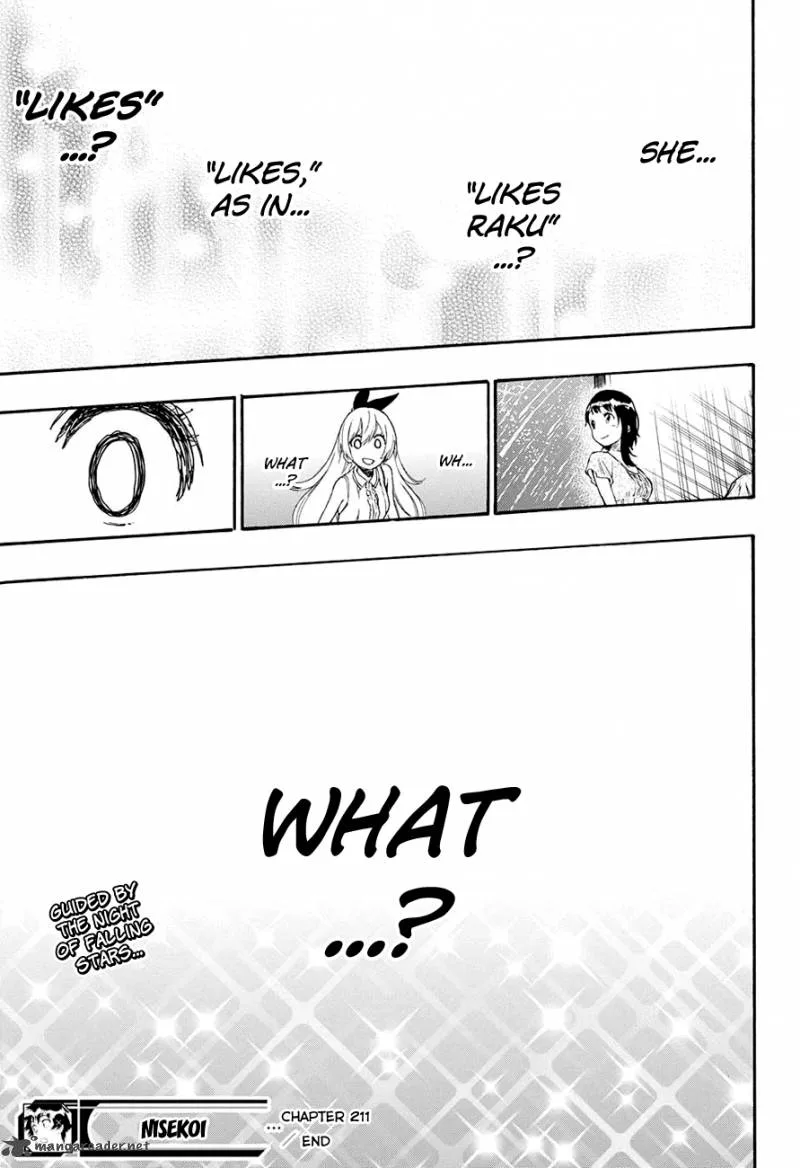 Nisekoi Chapter 211 page 21