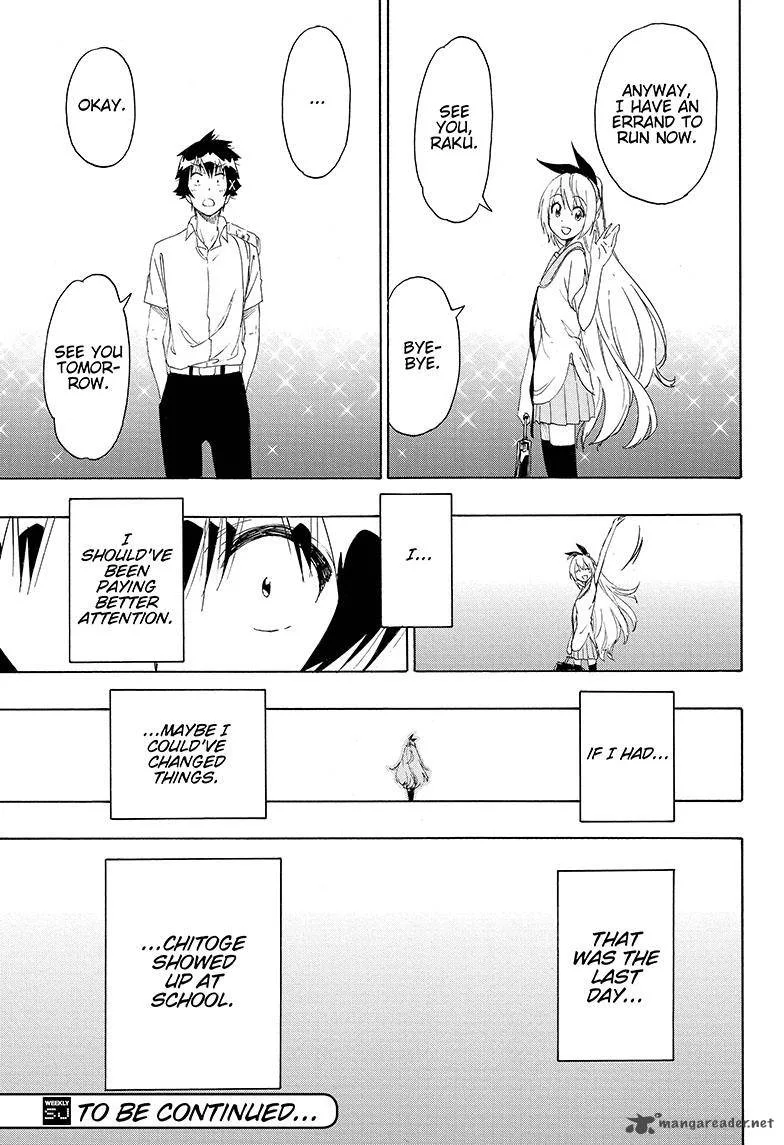 Nisekoi Chapter 212 page 19