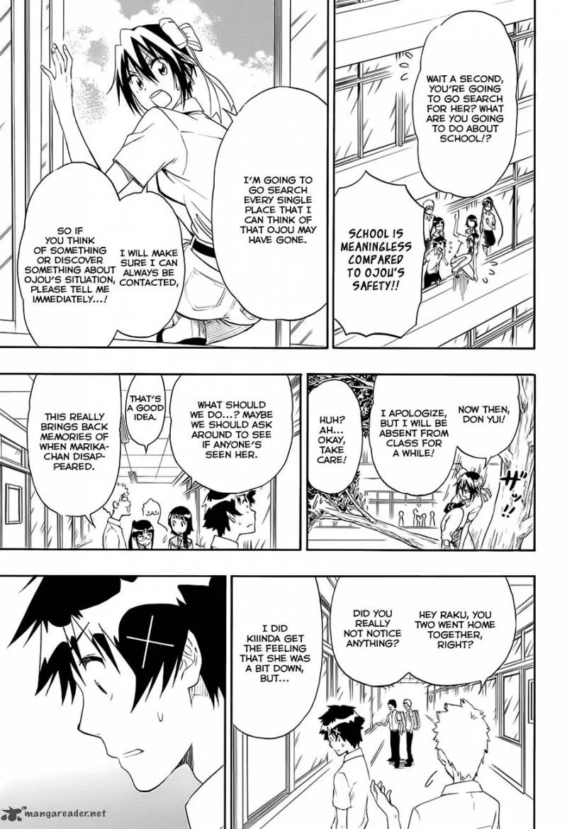 Nisekoi Chapter 213 page 6