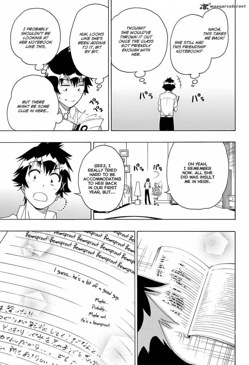 Nisekoi Chapter 213 page 14