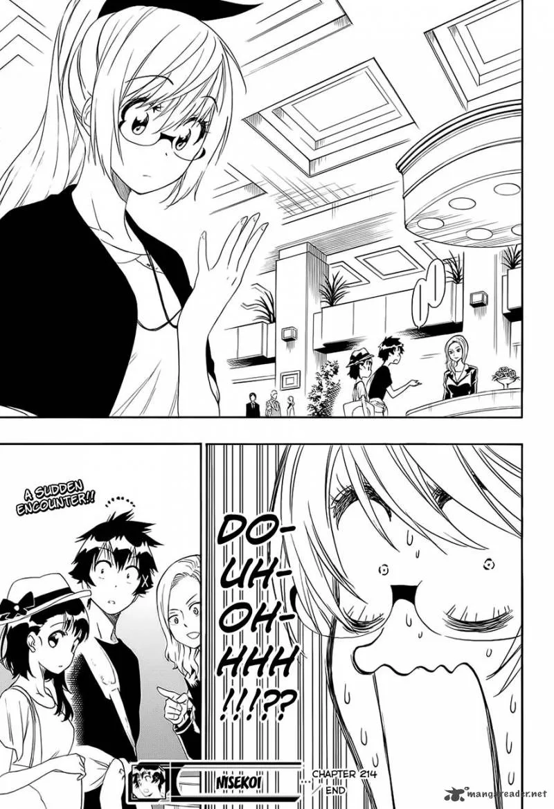 Nisekoi Chapter 214 page 20