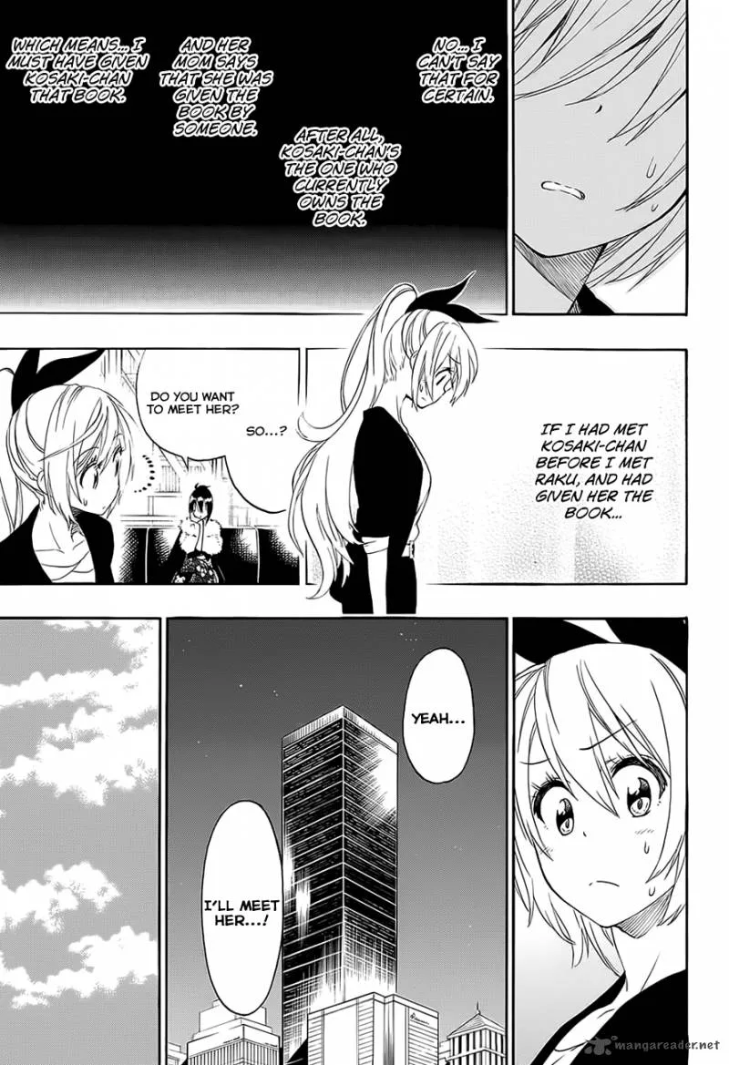 Nisekoi Chapter 216 page 4
