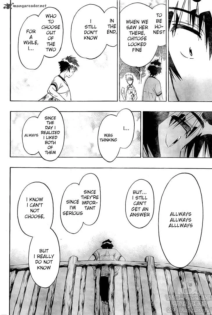 Nisekoi Chapter 217 page 6